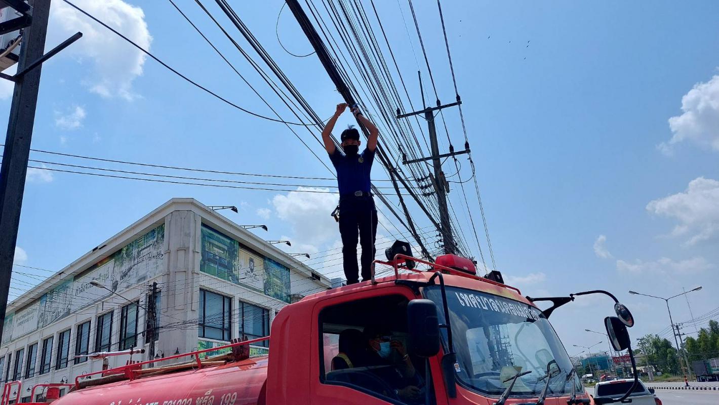 ข่าวดับเพลิงนครเเม่สอด