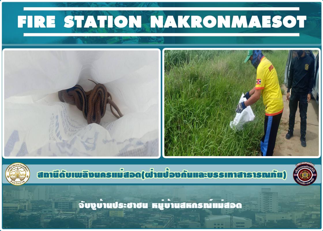 ข่าวดับเพลิงนครเเม่สอด