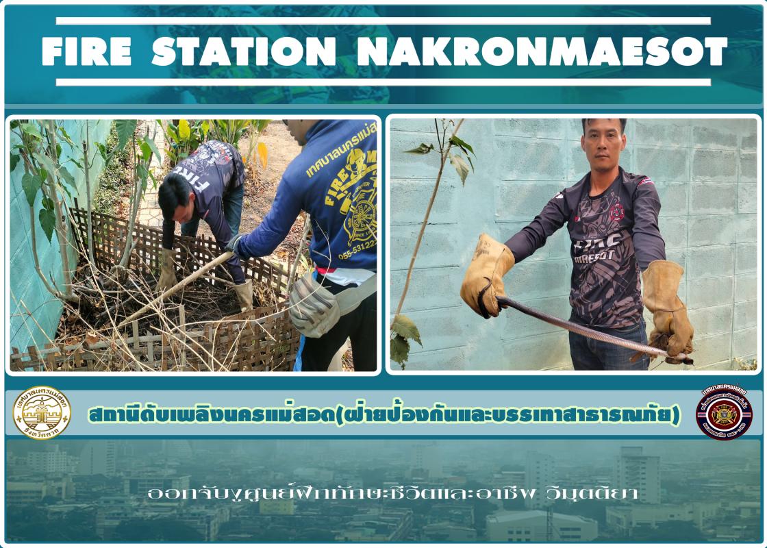 ข่าวดับเพลิงนครเเม่สอด