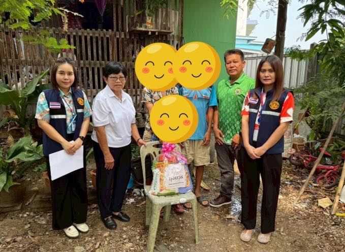 ลงพื้นที่มอบ “ถุงบวร” เครื่องอุปโภค-บริโภคให้แก่บุคคลผู้มีรายได้น้อยในเขตพื้นที่เทศบาลนครแม่สอด