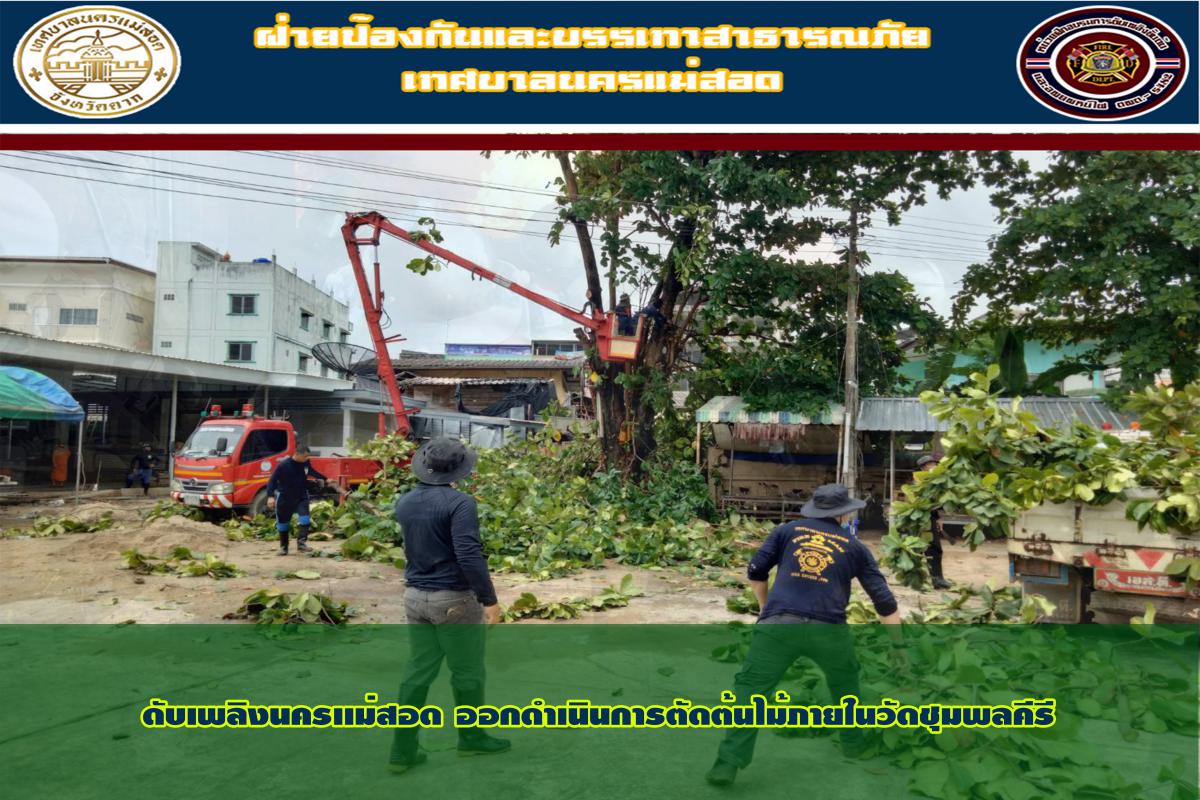 ข่าวดับเพลิงนครเเม่สอด