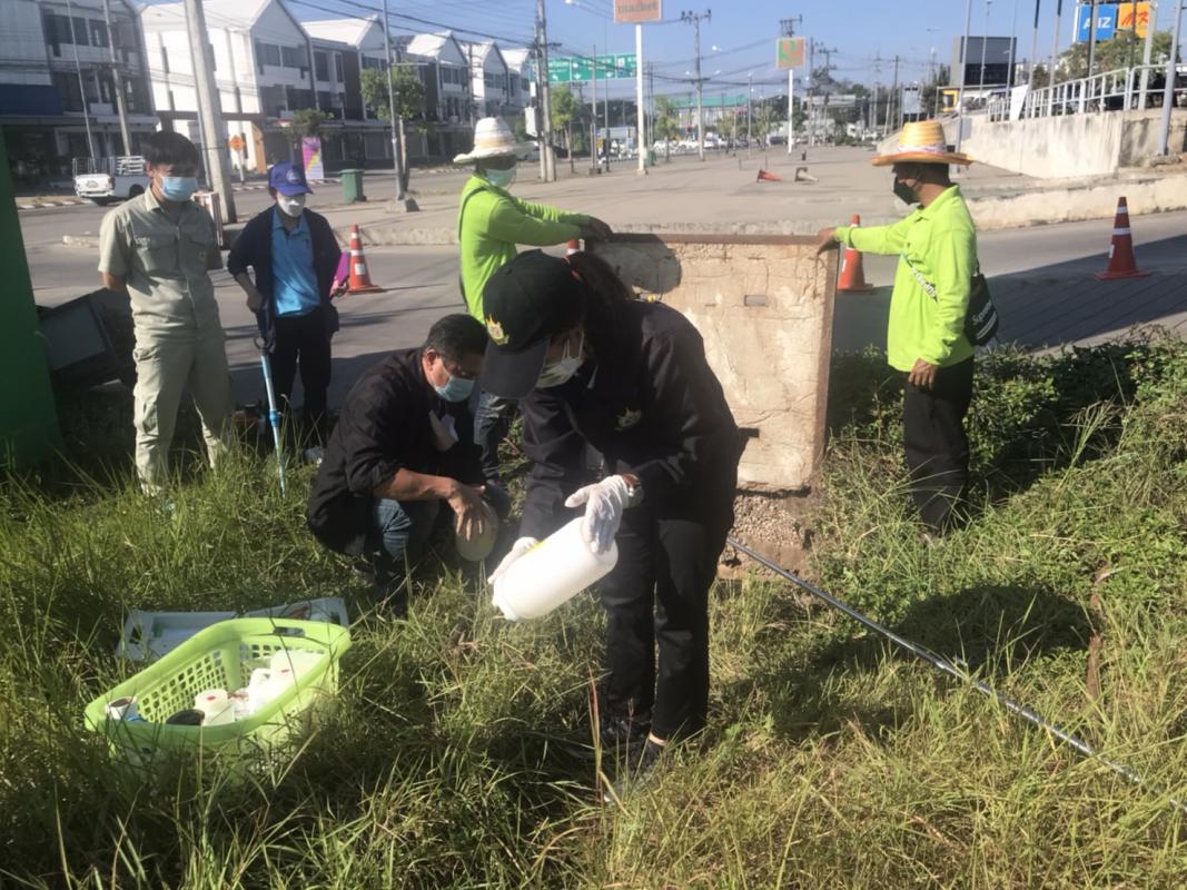 - กิจกรรมงานควบคุมและตรวจสอบการบำบัดน้ำเสีย