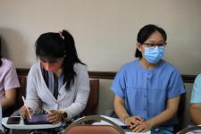 กองยุทธศาสตร์และงบประมาณ จัดประชุมประจำเดือนกุมภาพันธ์ กองยุทธศาสตร์และงบประมาณ เทศบาลนครแม่สอด ครั้งที่ 1/2565