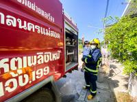 ดับเพลิงแม่สอด ออกให้ความรู้การดับเพลิงขั้นต้นแก่ครู นักเรียน สถานรับเลี้ยงเด็กบัยติมอนเตสซอรี่