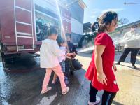 ดับเพลิงแม่สอด ออกให้ความรู้การดับเพลิงขั้นต้นแก่ครู นักเรียน สถานรับเลี้ยงเด็กบัยติมอนเตสซอรี่