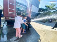 ดับเพลิงแม่สอด ออกให้ความรู้การดับเพลิงขั้นต้นแก่ครู นักเรียน สถานรับเลี้ยงเด็กบัยติมอนเตสซอรี่