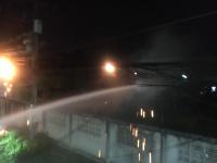 ดับเพลิงนครแม่สอด ออกระงับเหตุเพลิงไหม้สายไฟฟ้าตรงข้ามโรงเรียนราษฎร์วิทยา(ตี่มิ้ง)