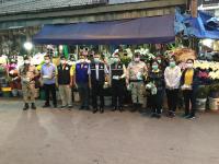 ออกพื้นที่ตรวจรณรงค์ให้ประชาชนสวมหน้ากากอนามัย หรือหน้ากากผ้าเมื่อออกนอกเคหสถานหรืออยู่ในสถานที่สาธารณะ