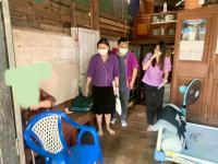 ลงพื้นที่เยี่ยมบ้านผู้สูงอายุและคนพิการ ชุมชนอิสลาม เพื่อประเมินสภาพที่อยู่อาศัยในการพิจารณาให้ความช่วยเหลือในการปรับสภาพที่อยู่อาศัยครัวเรือน