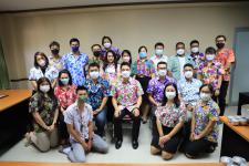 กองยุทธศาสตร์และงบประมาณ จัดกิจกรรมรดน้ำดำหัว เนื่องในประเพณีสงกรานต์ ประจำปี 2565