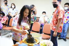 กองยุทธศาสตร์และงบประมาณ จัดกิจกรรมรดน้ำดำหัว เนื่องในประเพณีสงกรานต์ ประจำปี 2565