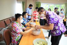 กองยุทธศาสตร์และงบประมาณ จัดกิจกรรมรดน้ำดำหัว เนื่องในประเพณีสงกรานต์ ประจำปี 2565