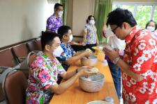 กองยุทธศาสตร์และงบประมาณ จัดกิจกรรมรดน้ำดำหัว เนื่องในประเพณีสงกรานต์ ประจำปี 2565