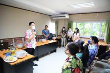 กองยุทธศาสตร์และงบประมาณ จัดกิจกรรมรดน้ำดำหัว เนื่องในประเพณีสงกรานต์ ประจำปี 2565