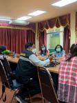 ประชุมทีมสหวิชาชีพเพื่อวางแผนการให้ความช่วยเหลือผู้ป่วยที่ต้องได้การดูแลระยะยาวชุมชนสองแคว2 ณ ห้องประชุมศูนย์พัฒนาคุณภาพชีวิตและส่งเสริมอาชีพผู้สูงอายุ(ศพอส.) 