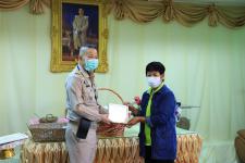 โครงการฝึกอาชีพให้ความรู้ชุมชนในเขตเทศบาลนครแม่สอดระยะยาว ประจำปีงบประมาณ 2564 หลักสูตรที่ 1 ดอกไม้ประดิษฐ์จากริบบิ้นผ้า