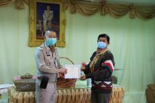 โครงการฝึกอาชีพให้ความรู้ชุมชนในเขตเทศบาลนครแม่สอดระยะยาว ประจำปีงบประมาณ 2564 หลักสูตรที่ 1 ดอกไม้ประดิษฐ์จากริบบิ้นผ้า