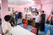 คณะกรรมการตรวจรับจ้างเหมาซ่อมแซมเสียงตามสายในชุมชนในเขตเทศบาลนครแม่สอด เข้าตรวจรับจ้างเหมาซ่อมแซมเสียงตามสายในชุมชนดอนไชย ชุมชนจ๊อกจอสามัคคี ชุมชนสองแคว2 ชุมชนสองแคว1 และชุมชนวัดหลวง