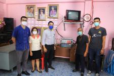 คณะกรรมการตรวจรับจ้างเหมาซ่อมแซมเสียงตามสายในชุมชนในเขตเทศบาลนครแม่สอด เข้าตรวจรับจ้างเหมาซ่อมแซมเสียงตามสายในชุมชนดอนไชย ชุมชนจ๊อกจอสามัคคี ชุมชนสองแคว2 ชุมชนสองแคว1 และชุมชนวัดหลวง