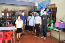 คณะกรรมการตรวจรับจ้างเหมาซ่อมแซมเสียงตามสายในชุมชนในเขตเทศบาลนครแม่สอด เข้าตรวจรับจ้างเหมาซ่อมแซมเสียงตามสายในชุมชนดอนไชย ชุมชนจ๊อกจอสามัคคี ชุมชนสองแคว2 ชุมชนสองแคว1 และชุมชนวัดหลวง