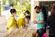 เทศบาลนครแม่สอดร่วมจัดกิจกรรมประเพณีแห่งพระธาตุ 28 พระองค์ ณ วัดสุนทริกาวาส(วัดป่าใหม่)