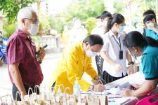 เทศบาลนครแม่สอดร่วมจัดกิจกรรมประเพณีแห่งพระธาตุ 28 พระองค์ ณ วัดสุนทริกาวาส(วัดป่าใหม่)