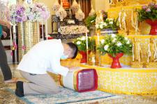 เทศบาลนครแม่สอดร่วมจัดกิจกรรมประเพณีแห่งพระธาตุ 28 พระองค์ ณ วัดสุนทริกาวาส(วัดป่าใหม่)