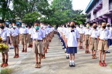 เปิดเทอมวันแรกของนักเรียนโรงเรียนในสังกัดกองการศึกษา เทศบาลนครแม่สอด