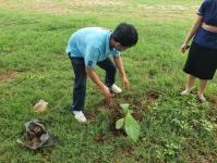 กองยุทธศาสตร์และงบประมาณ เข้าร่วมกิจกรรมวันต้นไม้ประจำปีของชาติ พ.ศ.2565