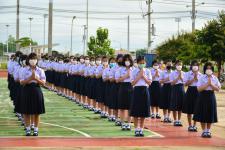 ภาพบรรยากาศการเปิดเทอมวันแรกของสถานศึกษาในสังกัดเทศบาลนครแม่สอด