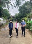 งานพัฒนาชุมชน ลงพื้นที่สำรวจข้อมูลชุมชนบัวคูณ เพื่อปรับปรุงข้อมูลชุมชนให้เป็นปัจจุบัน และนำไปพัฒนาชุมชนต่อไป