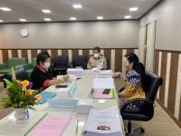 การพิจารณาคุณสมบัติและประเมินผลงานของพนักงานเทศบาล เพื่อเลื่อหรือแต่งตั้งให้ดำรงตำแหน่งในระดับที่สูงขึ้น
