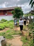 งานสังคมสงเคราะห์ลงพื้นที่ ชุมชนสักทองเยี่ยมบ้านผู้ประสบปัญหาทางสังคมด้านการครองชีพ