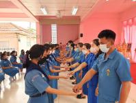 โรงเรียนเทศบาลวัดดอนแก้ว จัดพิธีเข้าประจำหมู่ยุวกาชาดระดับชั้นประถมศึกษาปีที่ 4-6