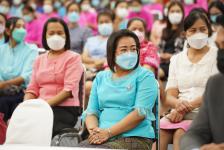  เทศบาลนครแม่สอดจัดโครงการผู้บริหารมอบนโยบายการทำงานตามหลักธรรมาภิบาลผู้บริหารสถานศึกษา ครูในสังกัดเทศบาลนครแม่สอด
