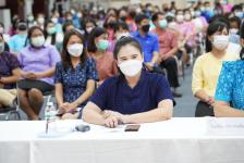  เทศบาลนครแม่สอดจัดโครงการผู้บริหารมอบนโยบายการทำงานตามหลักธรรมาภิบาลผู้บริหารสถานศึกษา ครูในสังกัดเทศบาลนครแม่สอด