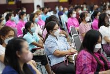  เทศบาลนครแม่สอดจัดโครงการผู้บริหารมอบนโยบายการทำงานตามหลักธรรมาภิบาลผู้บริหารสถานศึกษา ครูในสังกัดเทศบาลนครแม่สอด