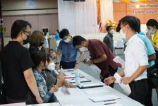  เทศบาลนครแม่สอดจัดโครงการผู้บริหารมอบนโยบายการทำงานตามหลักธรรมาภิบาลผู้บริหารสถานศึกษา ครูในสังกัดเทศบาลนครแม่สอด