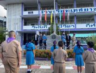 นายกเทศมนตรีนครแม่สอด พร้อมคณะผู้บริหาร ลงตรวจเยี่ยมสถานศึกษาโรงเรียนเทศบาลวัดบุญญาวาส
