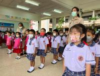 นายกเทศมนตรีนครแม่สอด พร้อมคณะผู้บริหาร ลงตรวจเยี่ยมสถานศึกษาโรงเรียนเทศบาลวัดดอนแก้ว