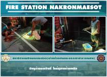 ดับเพลิงนครแม่สอด ออกจับงูเข้าร้านลาบอินดี้ใกล้สุสานบ้านเหนือ