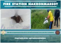 ดับเพลิงนครแม่สอด ออกจับงูบ้านประชาชน ในหมู่บ้านสหกรณ์