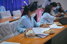 ตรวจเยี่ยมสนามสอบการแข่งทางวิชาการ "แข่งขันคนเก่ง" ตัวแทนสังกัดเทศบาลนครแม่สอด