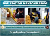 ดับเพลิงนครแม่สอด ดำเนินการจัดนำสายส่งน้ำดับเพลิงใหม่ประจำการรถยนต์ดับเพลิง