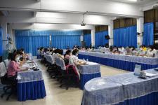 คณะผู้บริหารเทศบาลนครแม่สอดลงพื้นที่ตรวจเยี่ยม มอบนโยบายการจัดการศึกษา และจัดประชุมครูประจำเดือนกรกฏาคม 2565 โรงเรียนเทศบาลวัดชุมพลคีรี