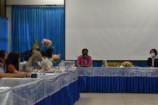 คณะผู้บริหารเทศบาลนครแม่สอดลงพื้นที่ตรวจเยี่ยม มอบนโยบายการจัดการศึกษา และจัดประชุมครูประจำเดือนกรกฏาคม 2565 โรงเรียนเทศบาลวัดชุมพลคีรี