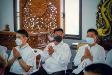 เทศบาลนครแม่สอดร่วมกับวัดแม่ซอดหน้าด่าน ร่วมสืบสานประเพณีแล้อุ๊ปั๊ดตะก่า ประจำปี 2565