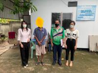 ลงพื้นที่ชุมชนตาลเดี่ยวเยี่ยมบ้านผู้ประสบปัญหาทางสังคมด้านการครองชีพ เพื่อให้คำแนะนำการเข้าถึงสิทธิสวัสดิการ 