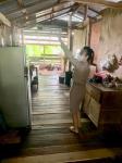 งานสังคมสงเคราะห์ ลงพื้นที่ชุมชนสองแคว 1 จำนวน 2 หลังคาเรือน เพื่อติดตามการดำเนินงานการปรับสภาพที่อยู่อาศัยครัวเรือนมีรายได้น้อย 