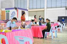 โรงเรียนเทศบาลเฉลิมพระเกียรติสมเด็จพระเทพรัตนราชสุดา ฯ สยามบรมราชกุมารี สังกัดกองการศึกษา เทศบาลนครแม่สอด ตรวจสุขภาพประจำปีให้กับนักเรียน ระดับชั้นมัธยมศึกษาปีที่ 4 ประจำปีการศึกษา 2565